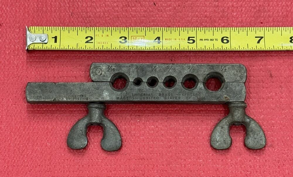 Vintage Imperial Brass Chicago Flare Flaring Tool Made in USA